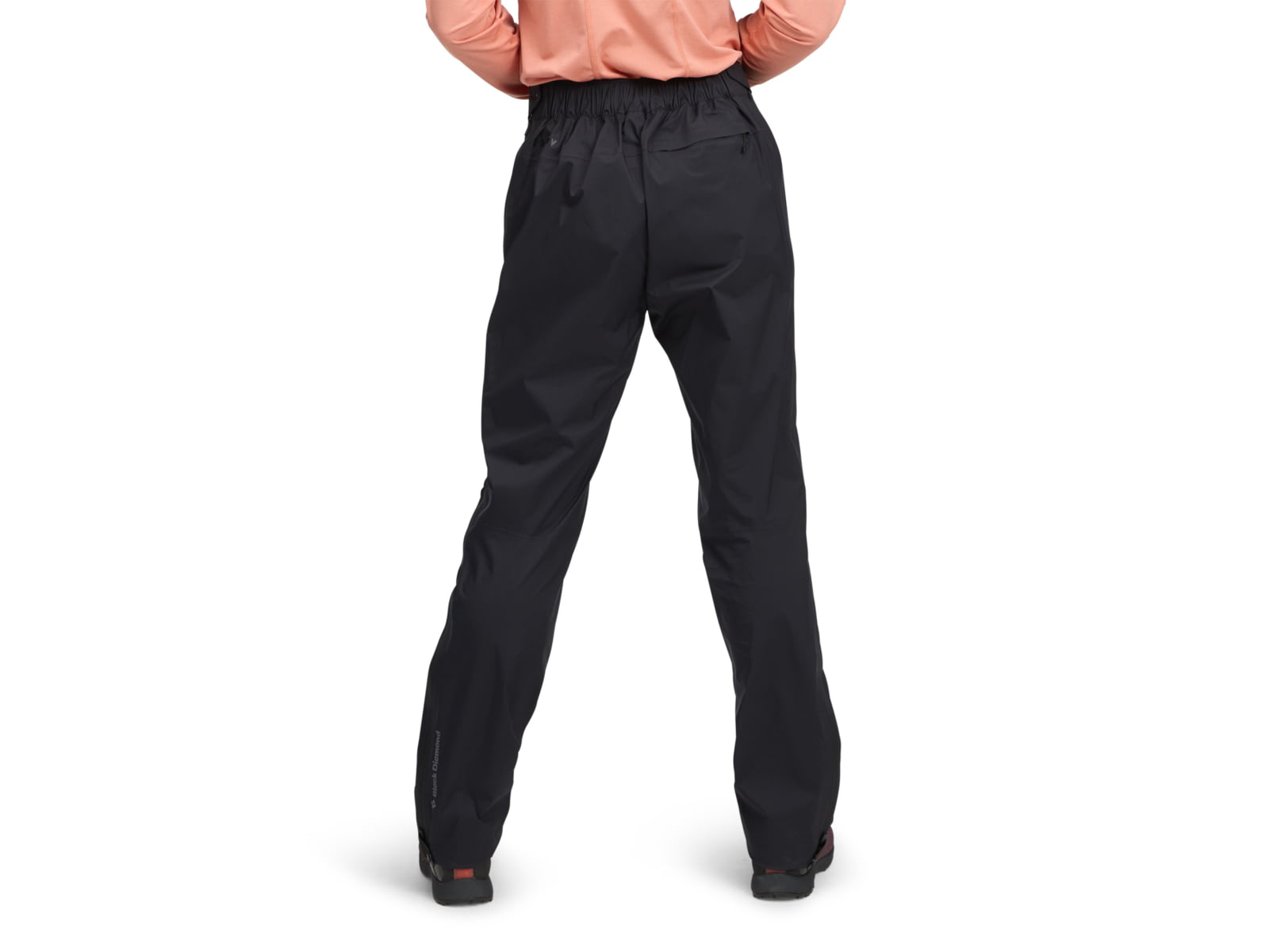 Black Diamond Fineline Stretch Full Zip Pants - Women's Black Large