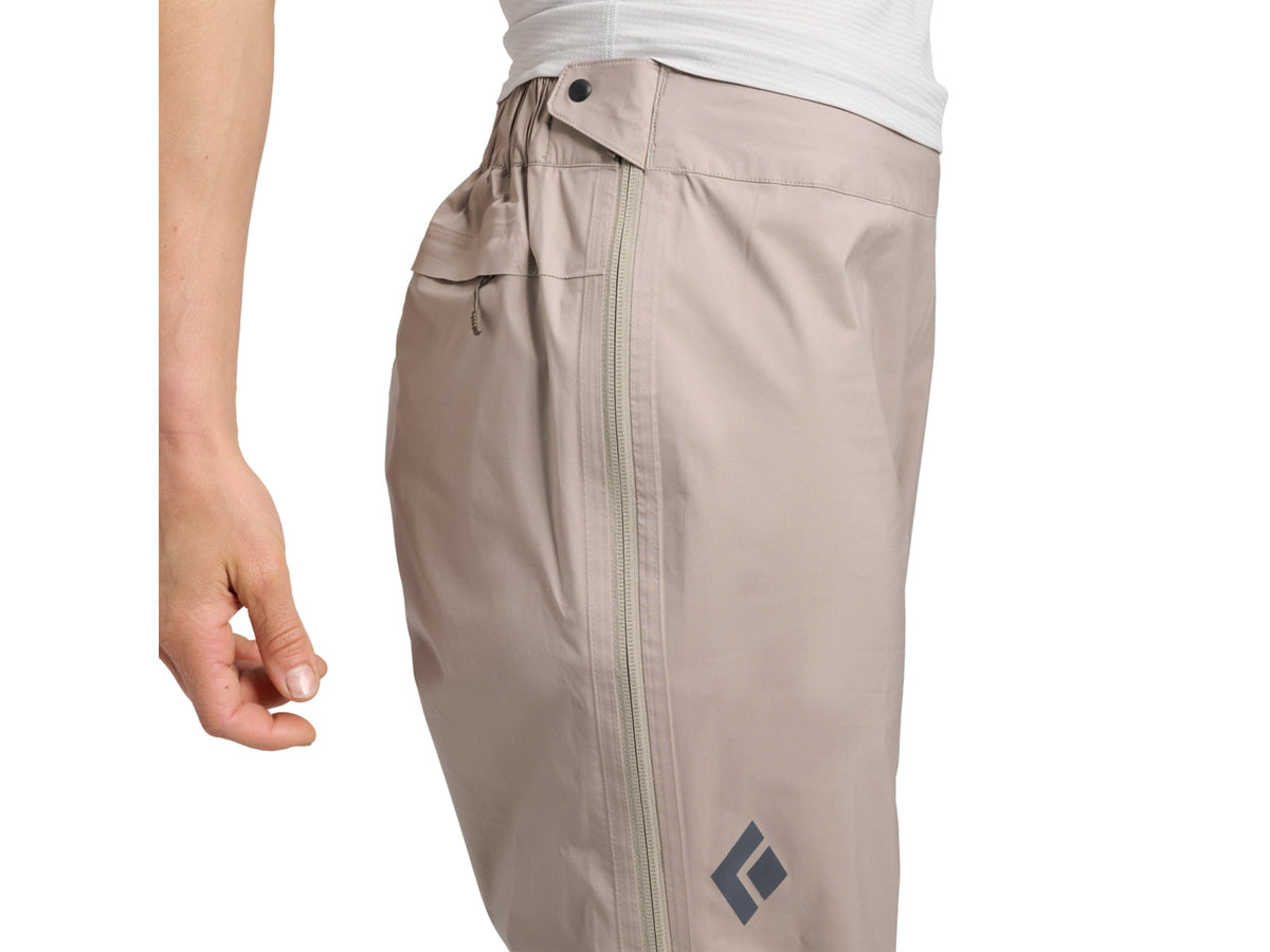Black Diamond Fineline Stretch Full Zip Pants - Women's Black Large