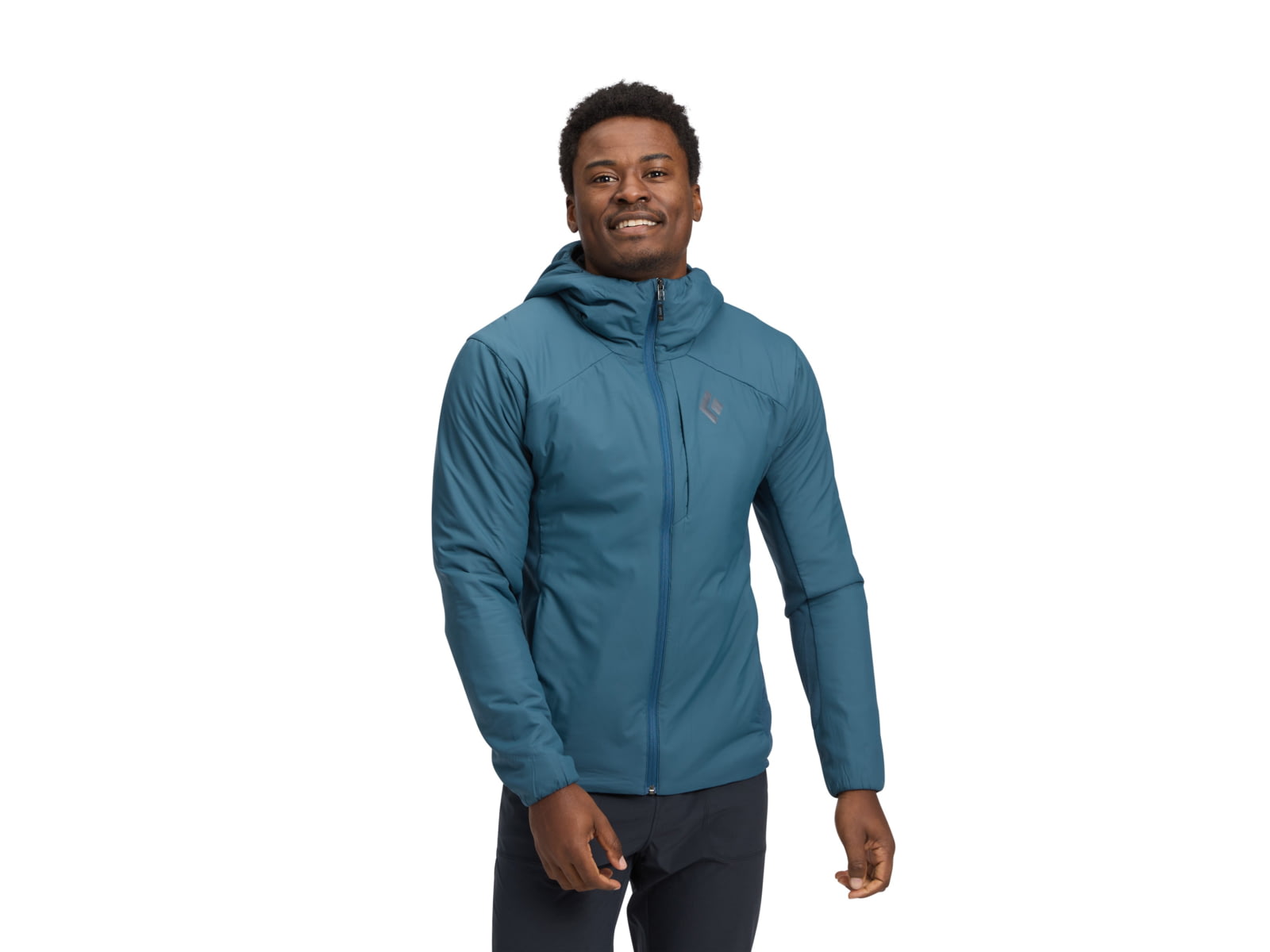 Black Diamond First Light Hybrid Hoody - Men's Black Large