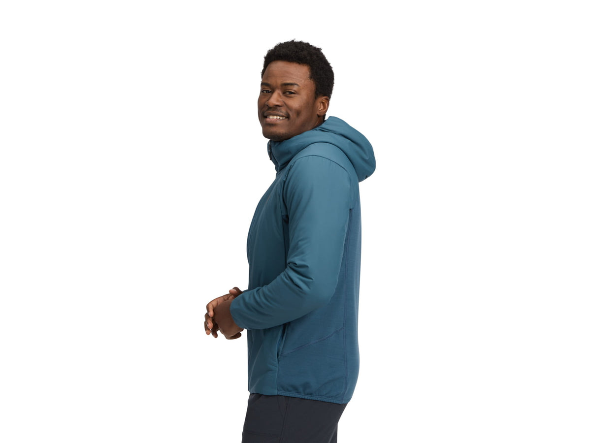 Black Diamond First Light Hybrid Hoody - Men's Black Large