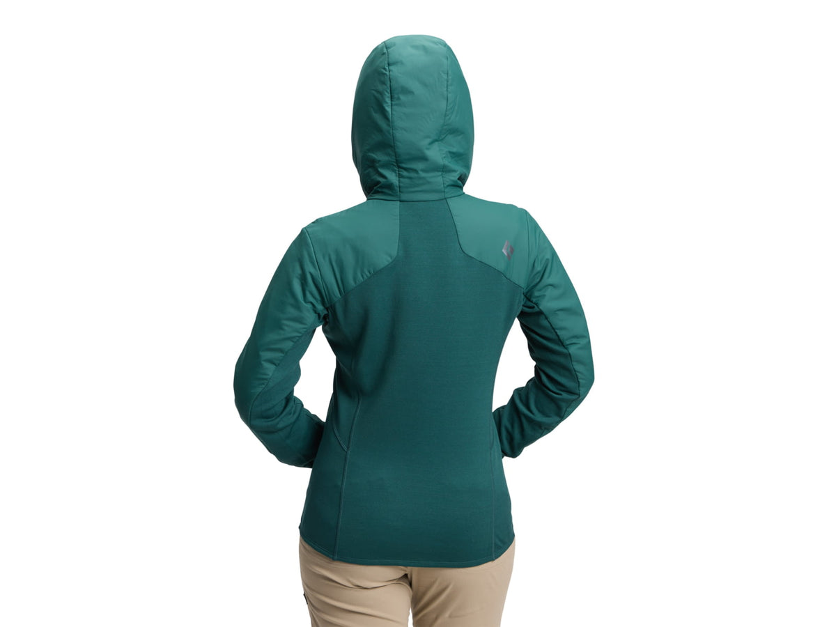 Black Diamond First Light Hybrid Hoody - Women's Black Large