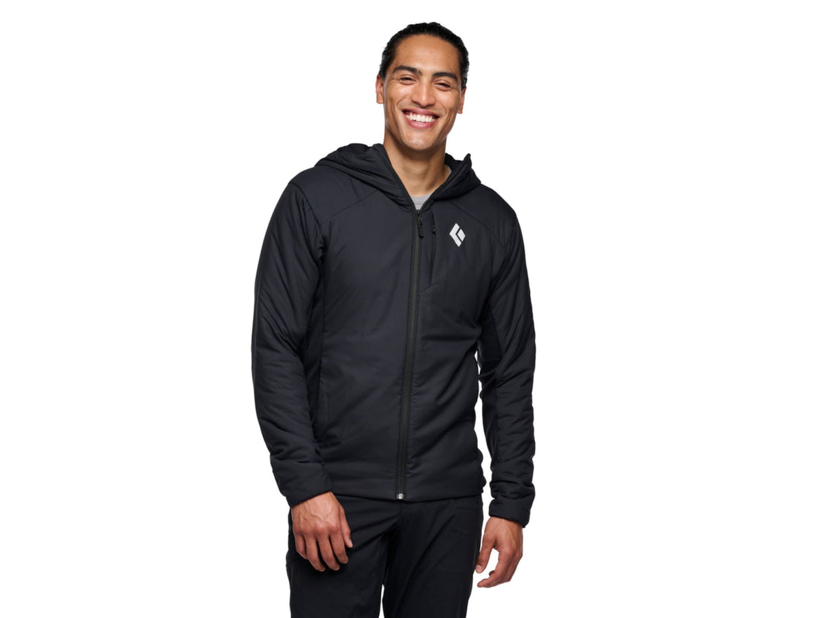 Black Diamond First Light Hybrid Hoody - Men's Black Large