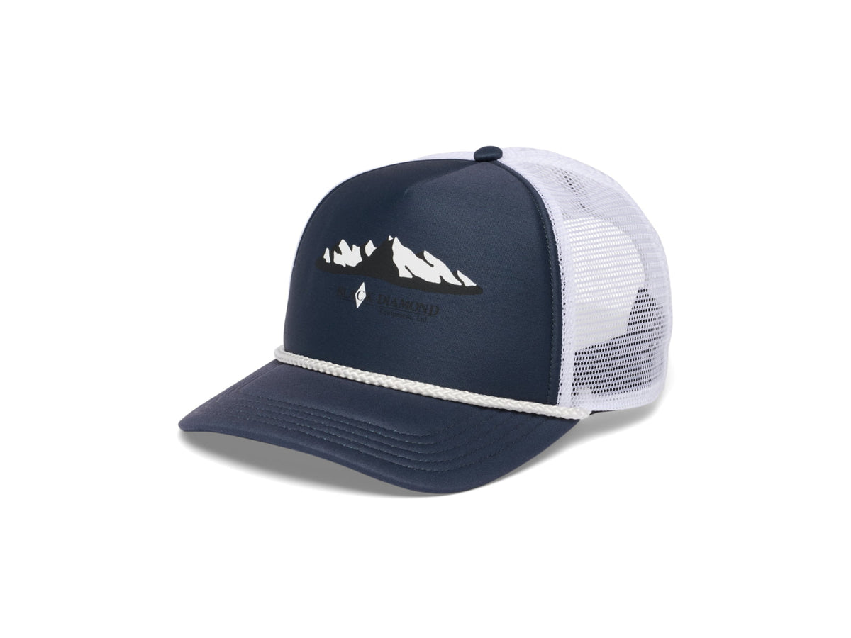 Black Diamond Flat Bill Trucker Hat