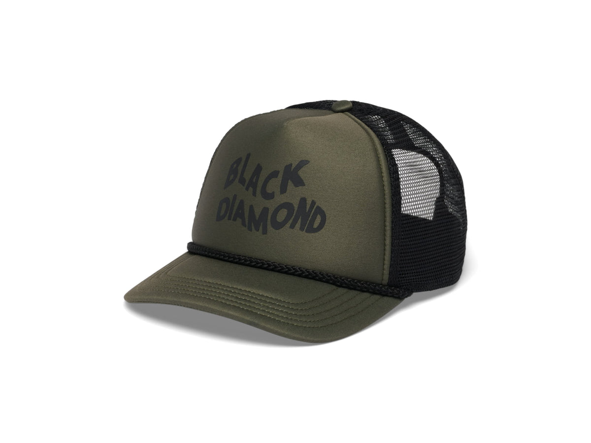 Black Diamond Flat Bill Trucker Hat