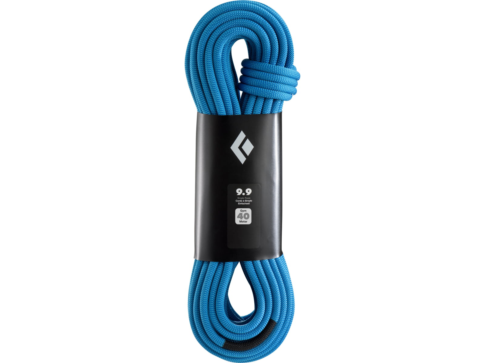 Black Diamond Gym 9.9mm Climbing Rope Dual Blue 40m