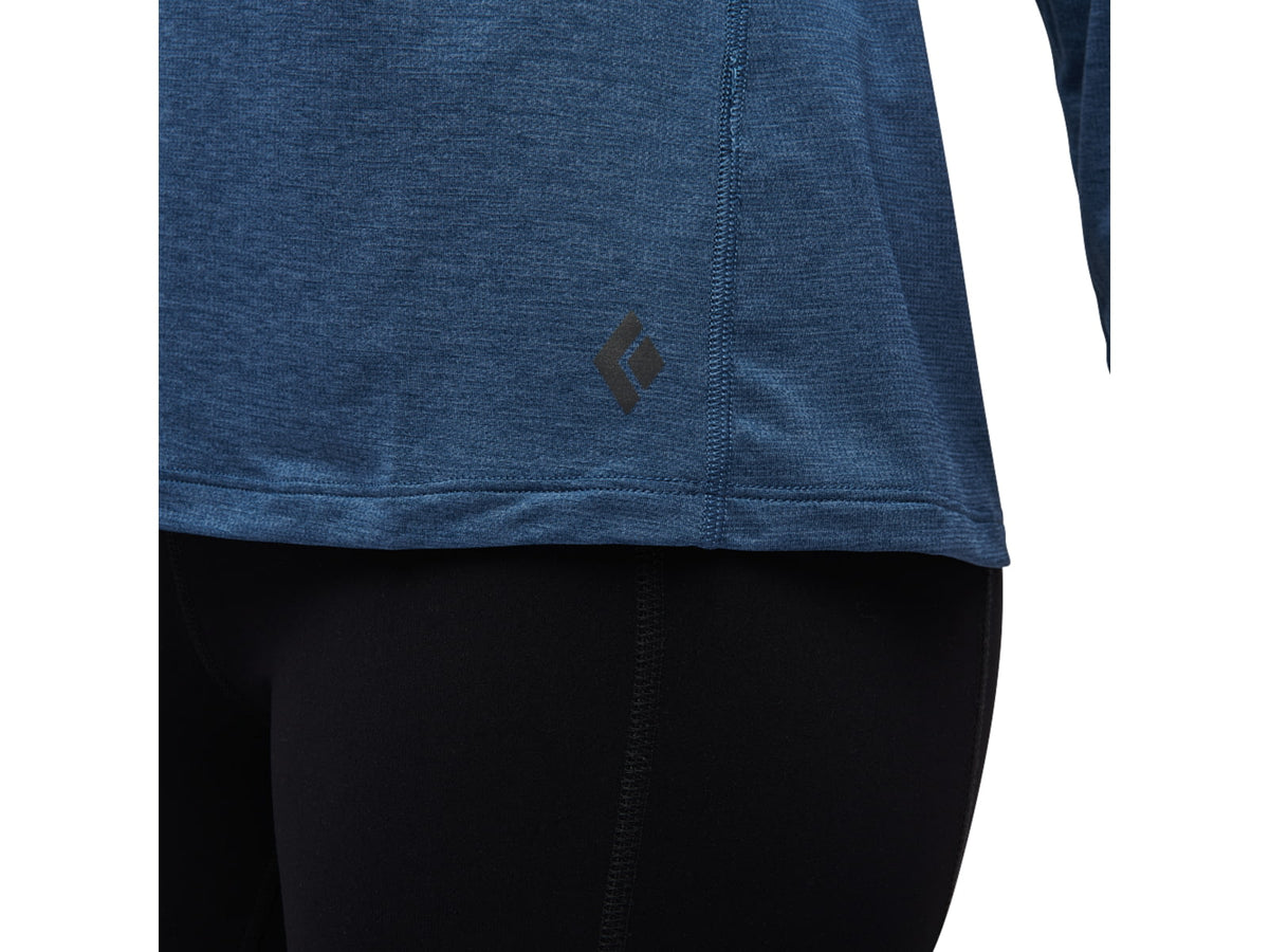 Black Diamond Lightwire Long Sleeve Tee - Women's Ink Blue Medium