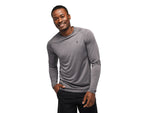 Black Diamond Lightwire LS Tech Tee - Men's Steel Grey Large