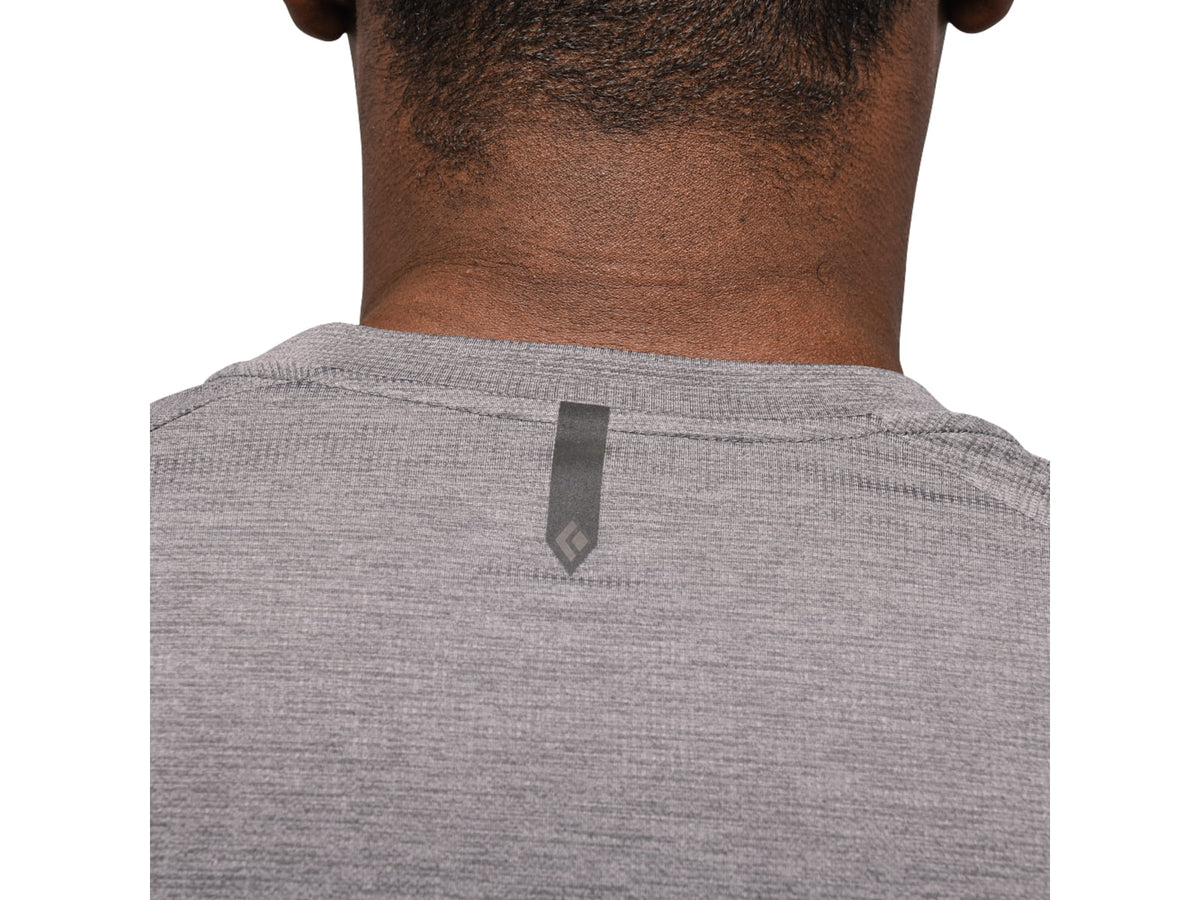 Black Diamond Lightwire LS Tech Tee - Men's Steel Grey Large