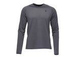 Black Diamond Lightwire LS Tech Tee - Men's Steel Grey Large