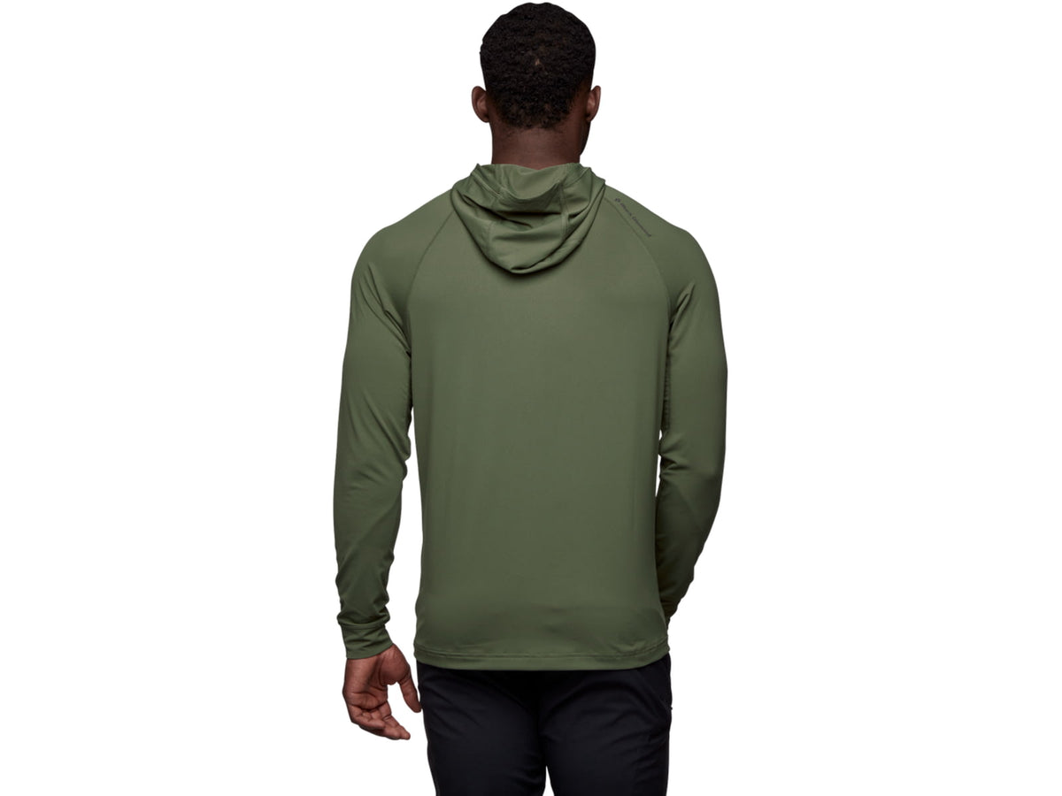 Black Diamond LS Alpenglow Hoody - Men's Tundra Small