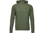 Black Diamond LS Alpenglow Hoody - Men's Tundra Small