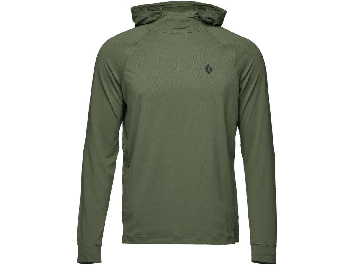 Black Diamond LS Alpenglow Hoody - Men's Tundra Small