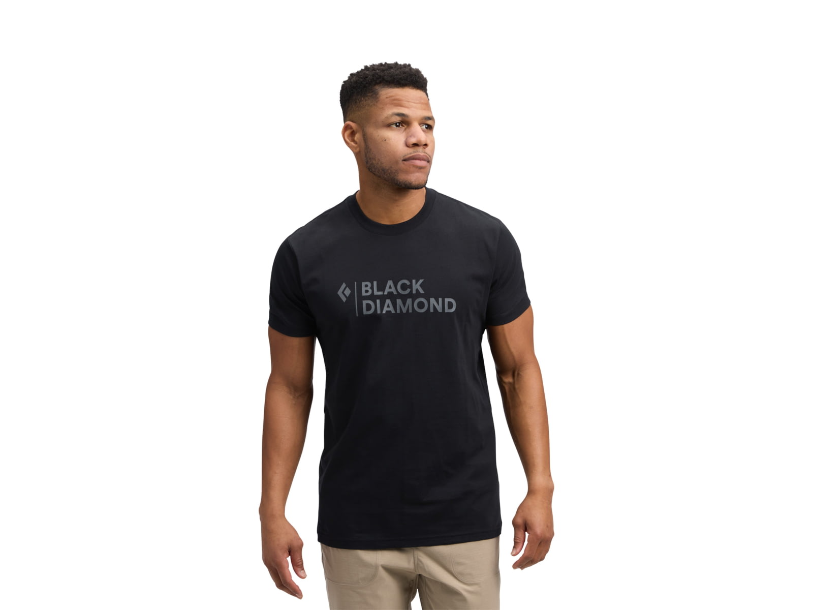 Black Diamond Mini Stacked Short Sleeve Tee - Men's