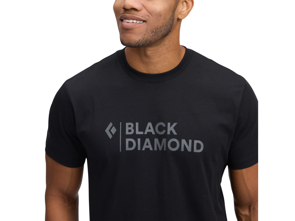 Black Diamond Mini Stacked Short Sleeve Tee - Men's
