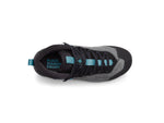 Black Diamond Missn Leather Mid WP Approach Shoes - Women's Steel Grey/Costal Blue