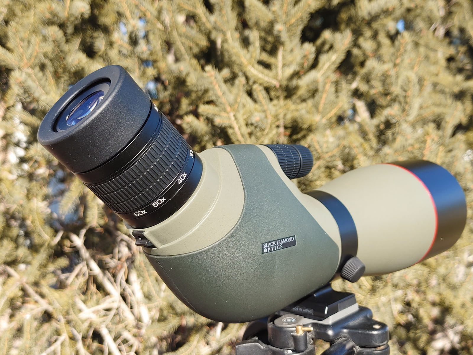 Black Diamond Optics Gen 2 20-60x82mm Spotting Scope Green/Black 20-60x82