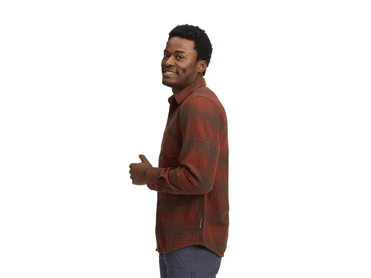 Black Diamond Project Flannel - Men's Steel Grey Medium