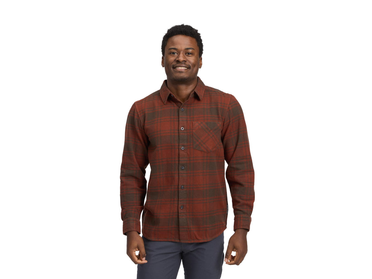 Black Diamond Project Flannel - Men's Steel Grey Medium