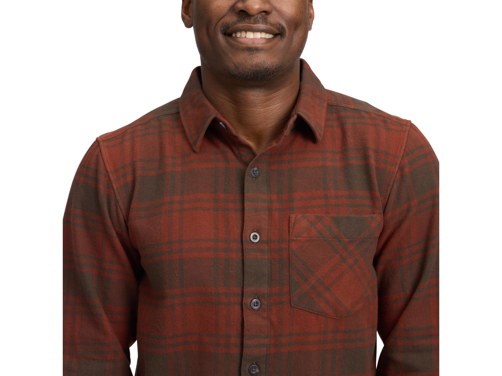 Black Diamond Project Flannel - Men's Steel Grey Medium