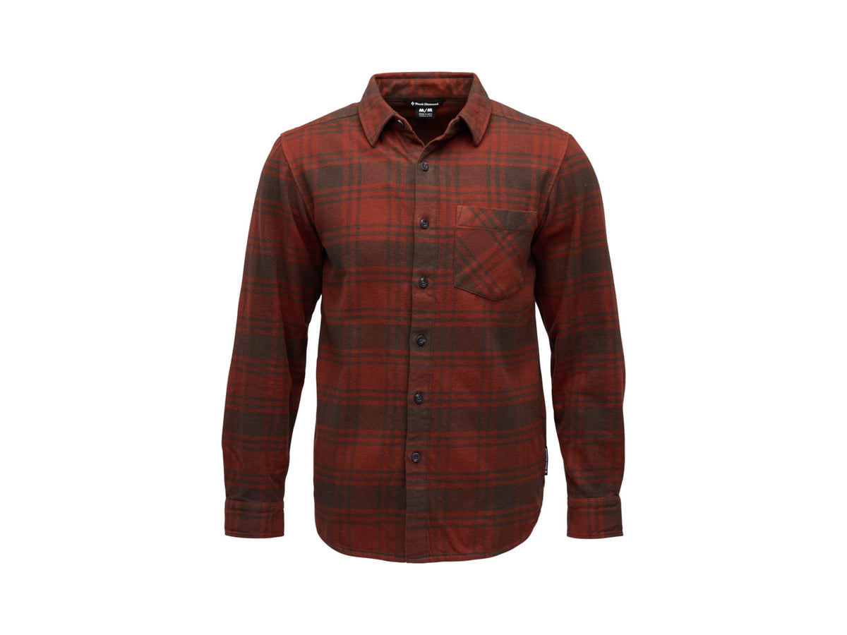 Black Diamond Project Flannel - Men's Steel Grey Medium