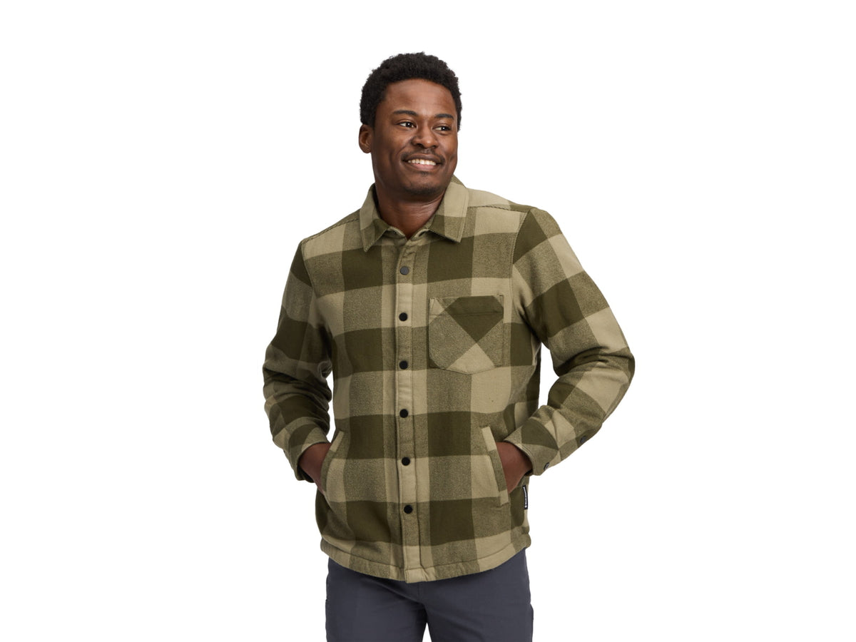 Black Diamond Project Heavy Flannel - Men's Indigo Large