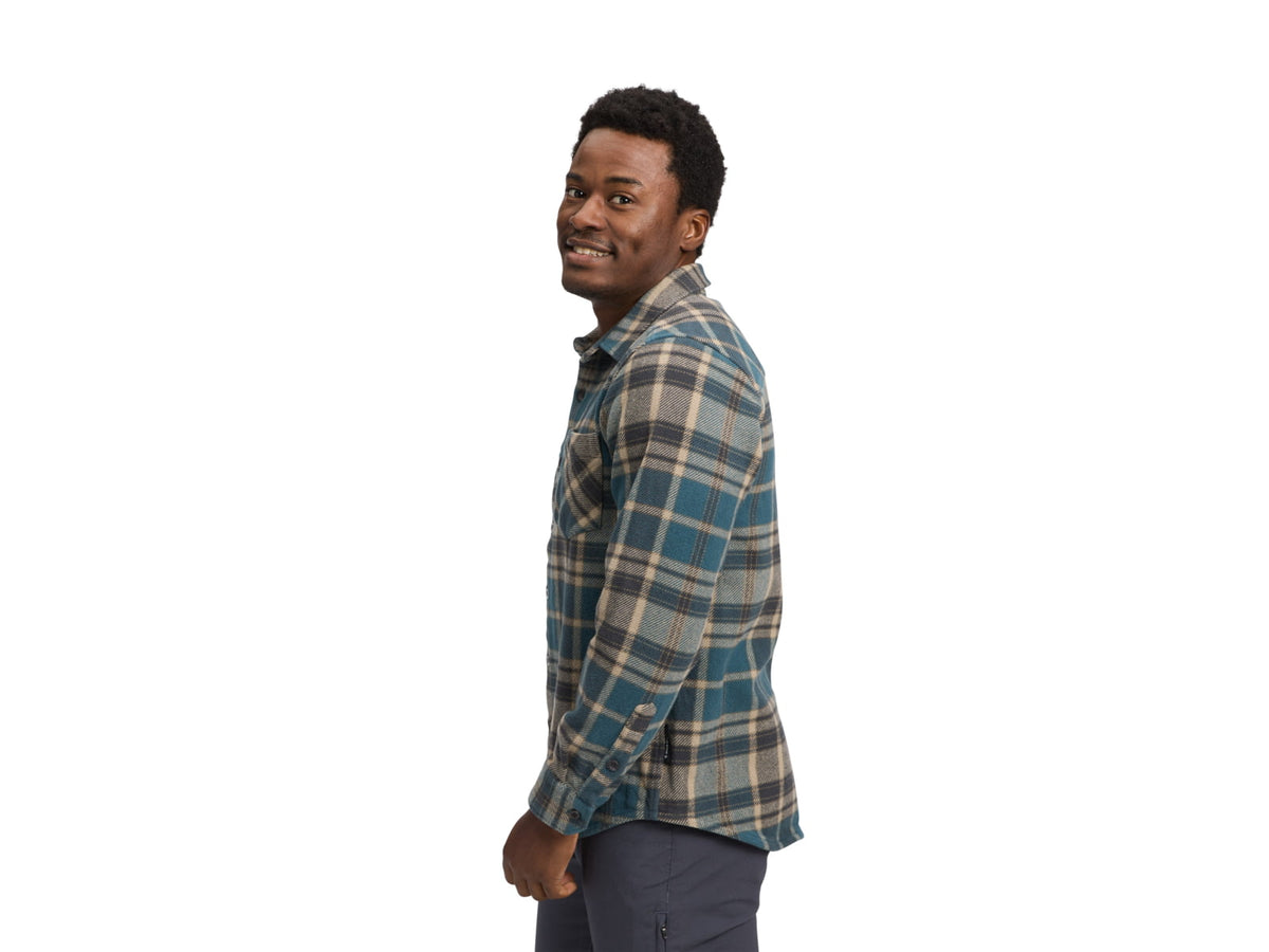 Black Diamond Project Heavy Flannel - Men's Indigo Large