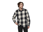 Black Diamond Project Lined Flannel - Men's Iron Red/Black Medium