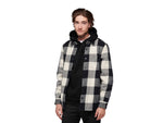 Black Diamond Project Lined Flannel - Men's Iron Red/Black Medium