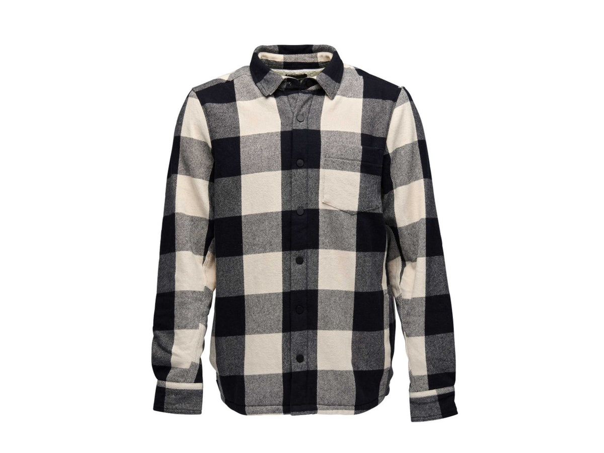 Black Diamond Project Lined Flannel - Men's Iron Red/Black Medium