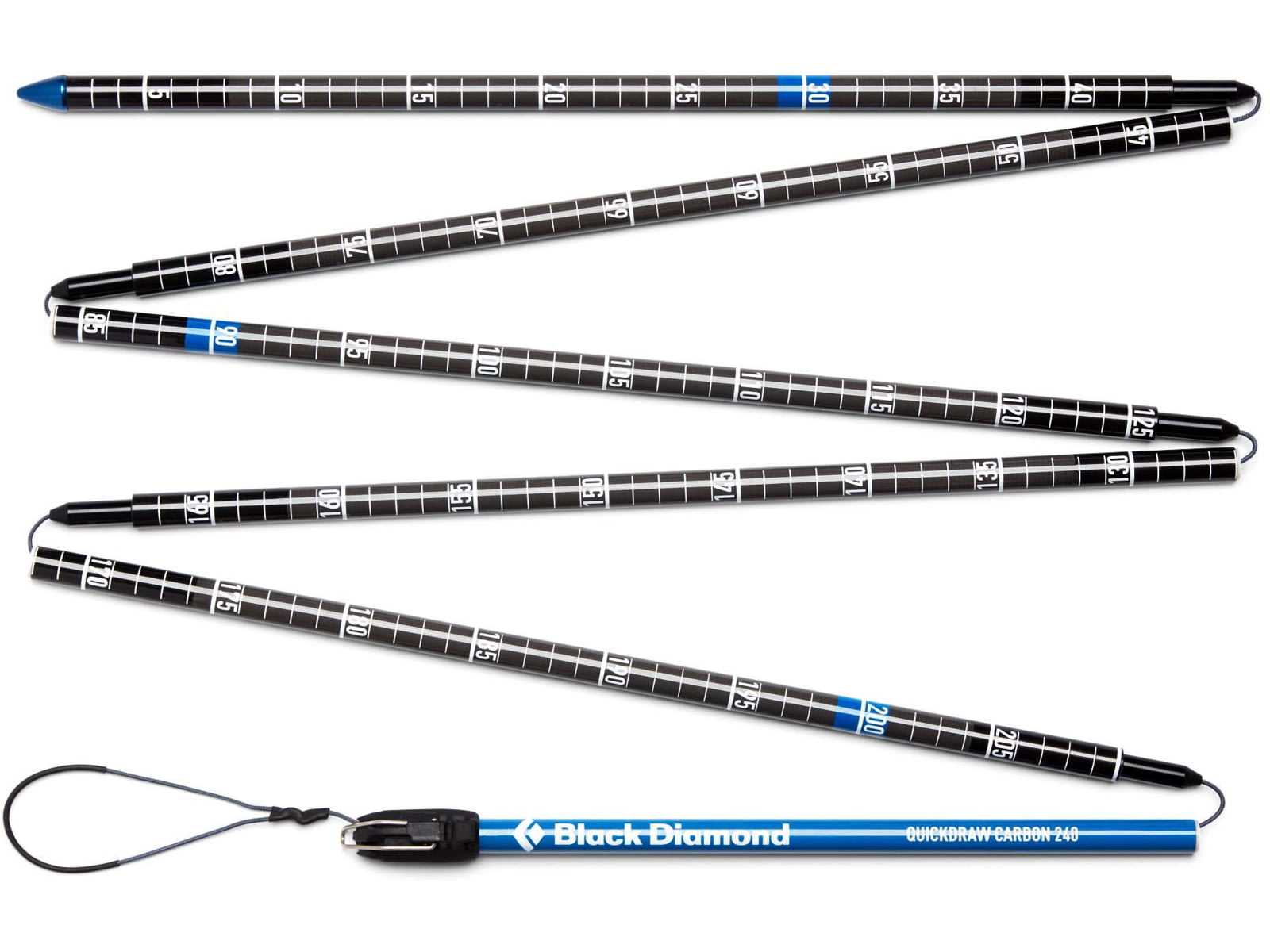 Black Diamond Quickdraw Carbon Probe 240 One Size