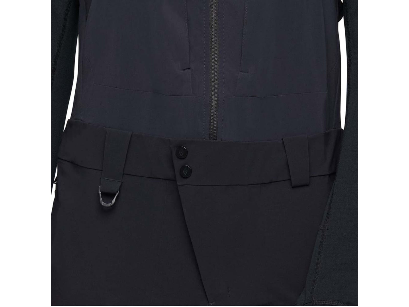 USED Black Diamond Recon Stretch Pro Bibs - Men's Small Black