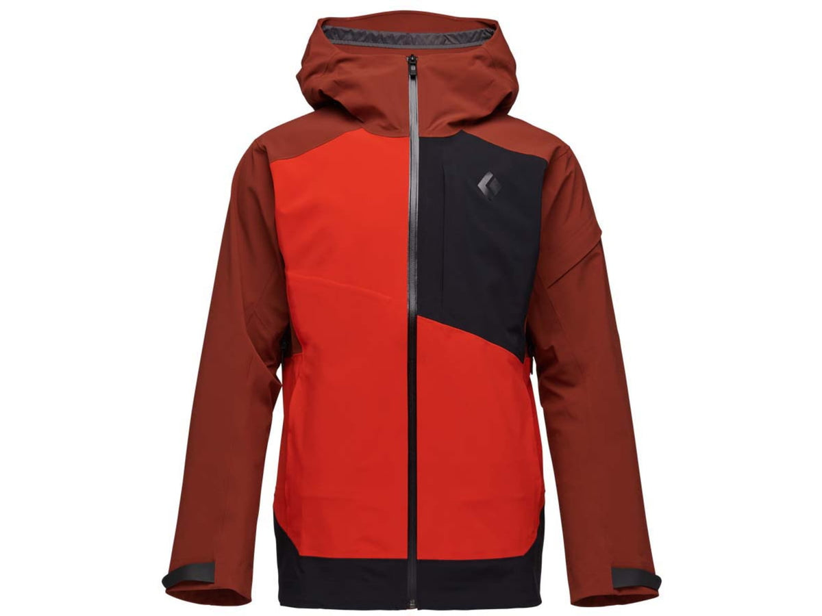 Black Diamond Recon Stretch Ski Shell - Men's Mulled Cider/Black/Octane Small