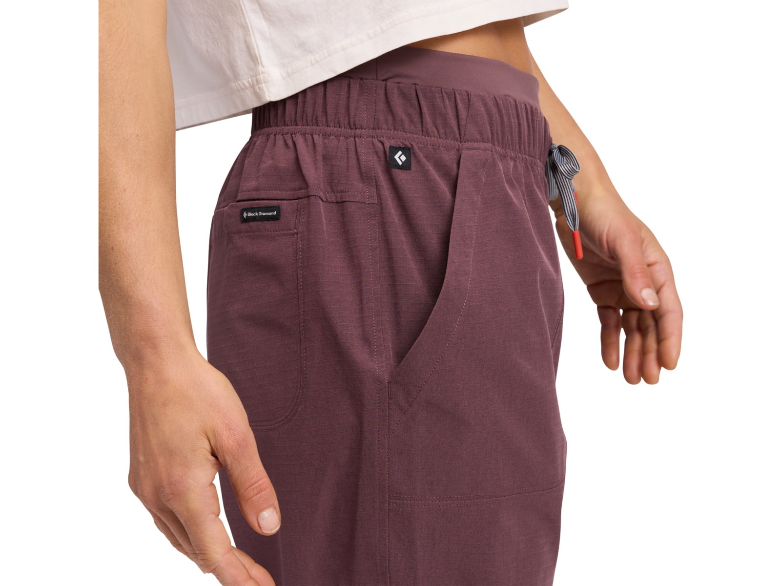 Black Diamond Sequence Pants - Women's Fig Large