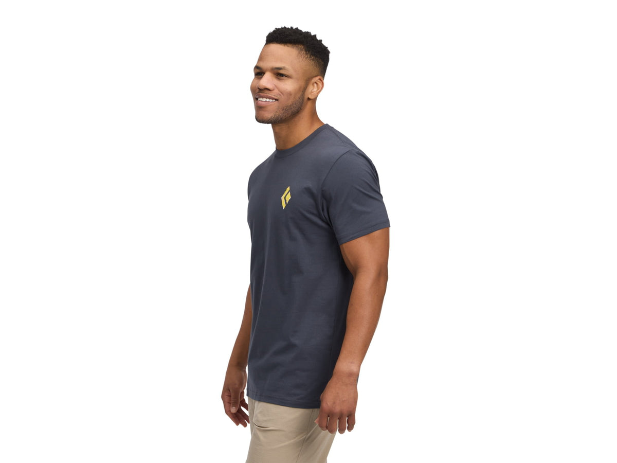 Black Diamond Shredded Short Sleeve Tee - Men's
