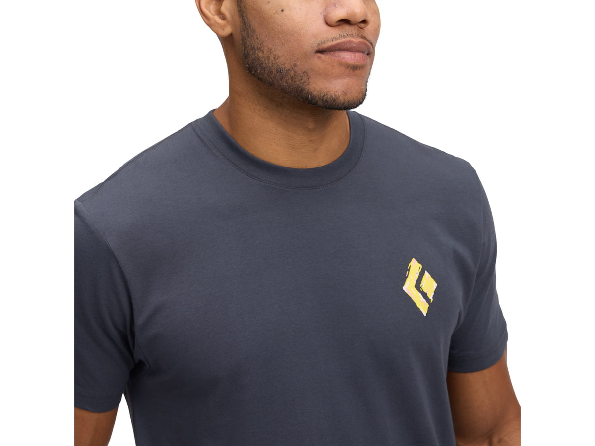 Black Diamond Shredded Short Sleeve Tee - Men's