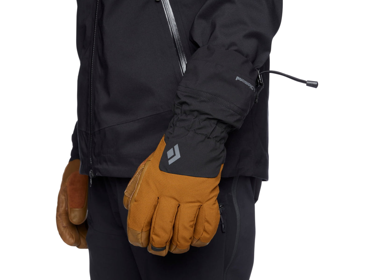 Black Diamond Soloist Gloves Dark Curry Small