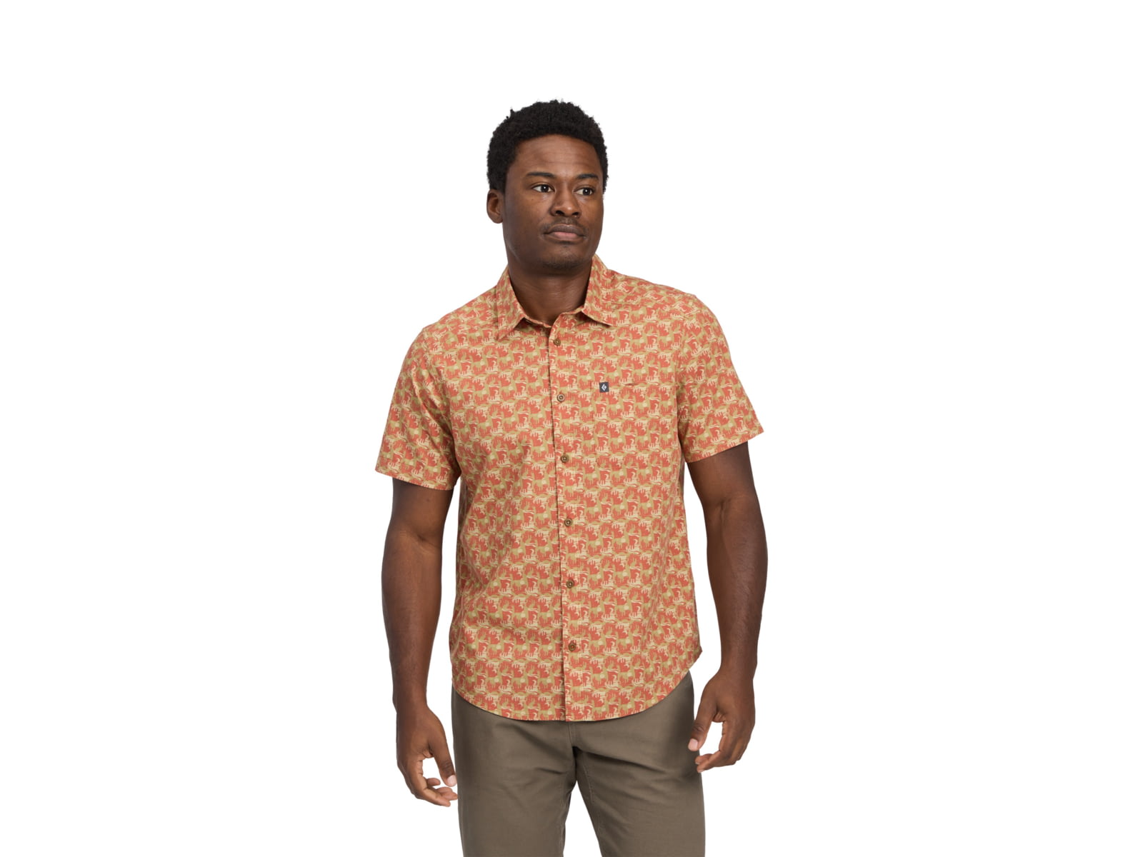 Black Diamond Wingate Short Sleeve Shirt - Men's Steel Grey Large