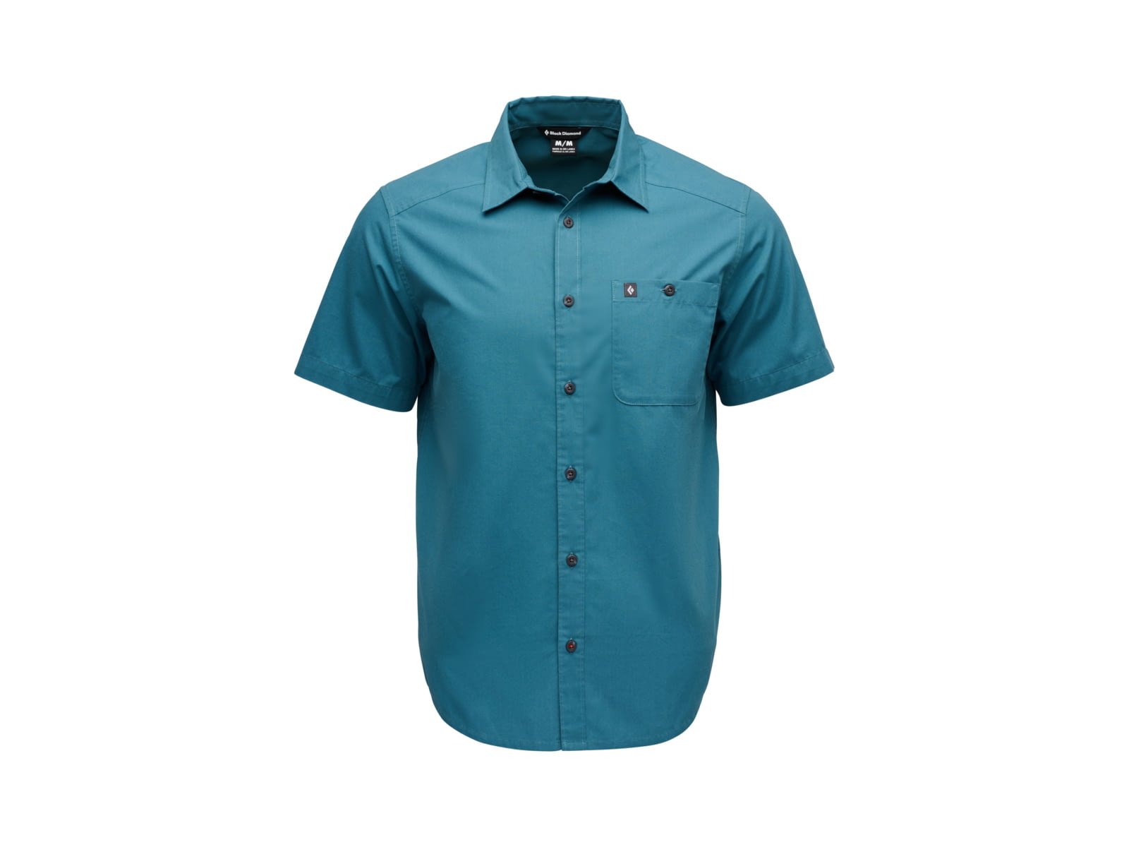 Black Diamond Wingate Short Sleeve Shirt - Men's Steel Grey Large