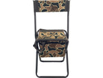 BLACK SIERRA EQUIPMENT High Back Shooter Stool OG Camo