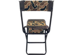 BLACK SIERRA EQUIPMENT High Back Shooter Stool OG Camo