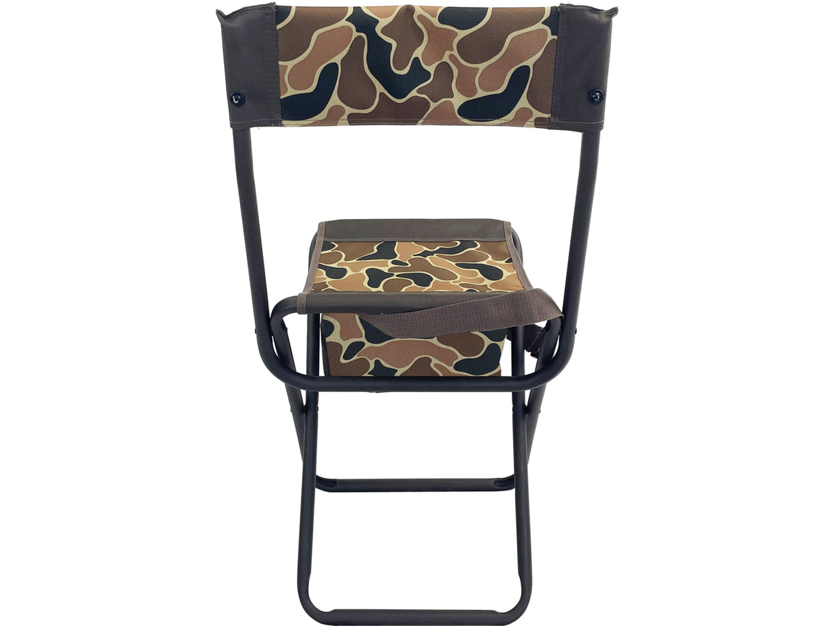 BLACK SIERRA EQUIPMENT High Back Shooter Stool OG Camo