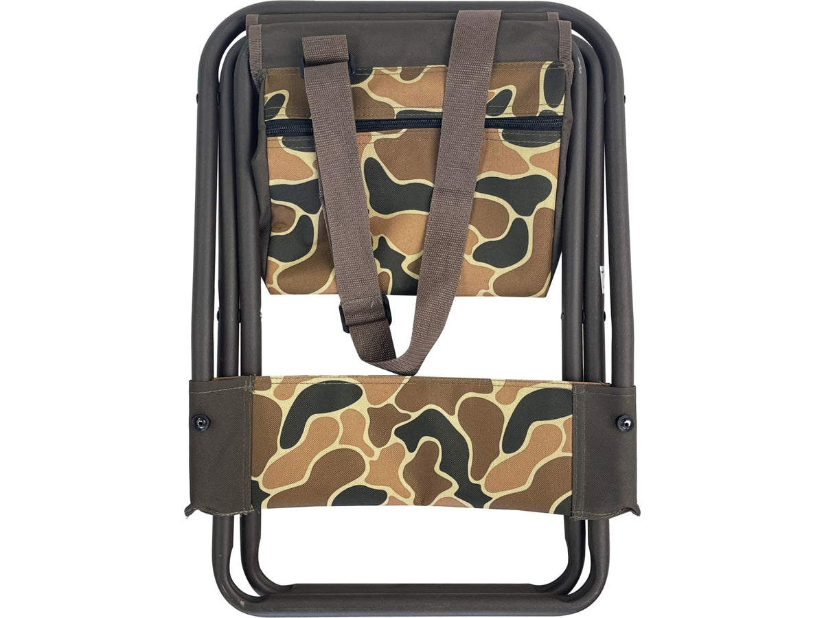 BLACK SIERRA EQUIPMENT High Back Shooter Stool OG Camo