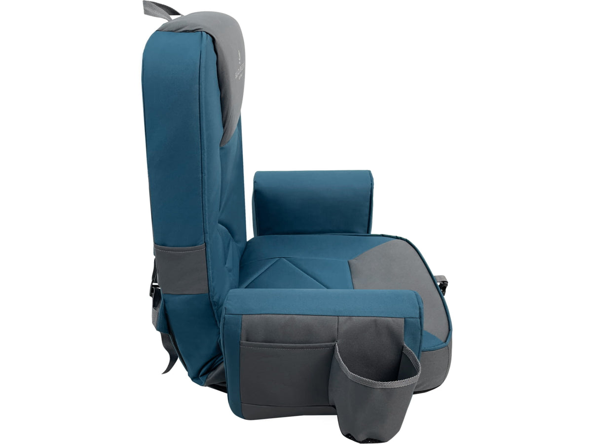 BLACK SIERRA EQUIPMENT Nomad High Back Stadium Seat Moroccan Blue STAD-002-MOR-BSE