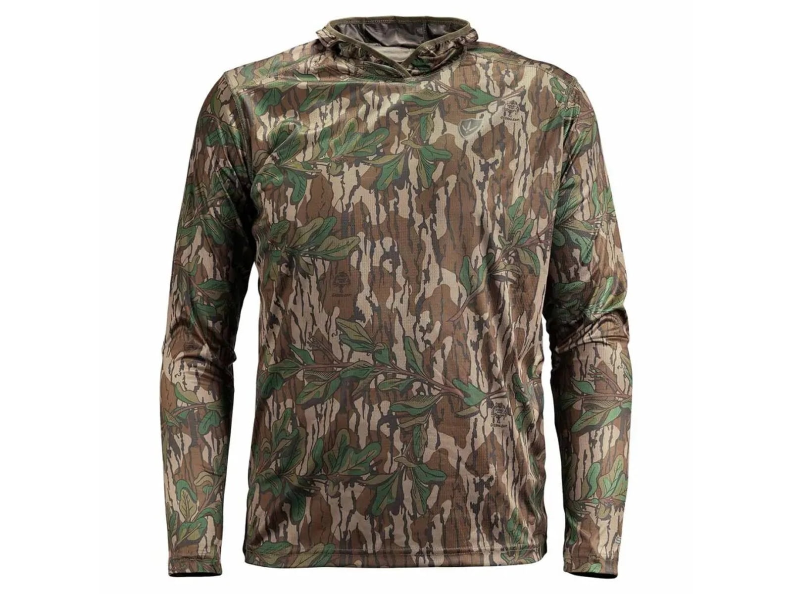 Blocker Outdoors Finisher Lightweight Performance Hoodie - Men's Mossy Oak Greenleaf Camo Large