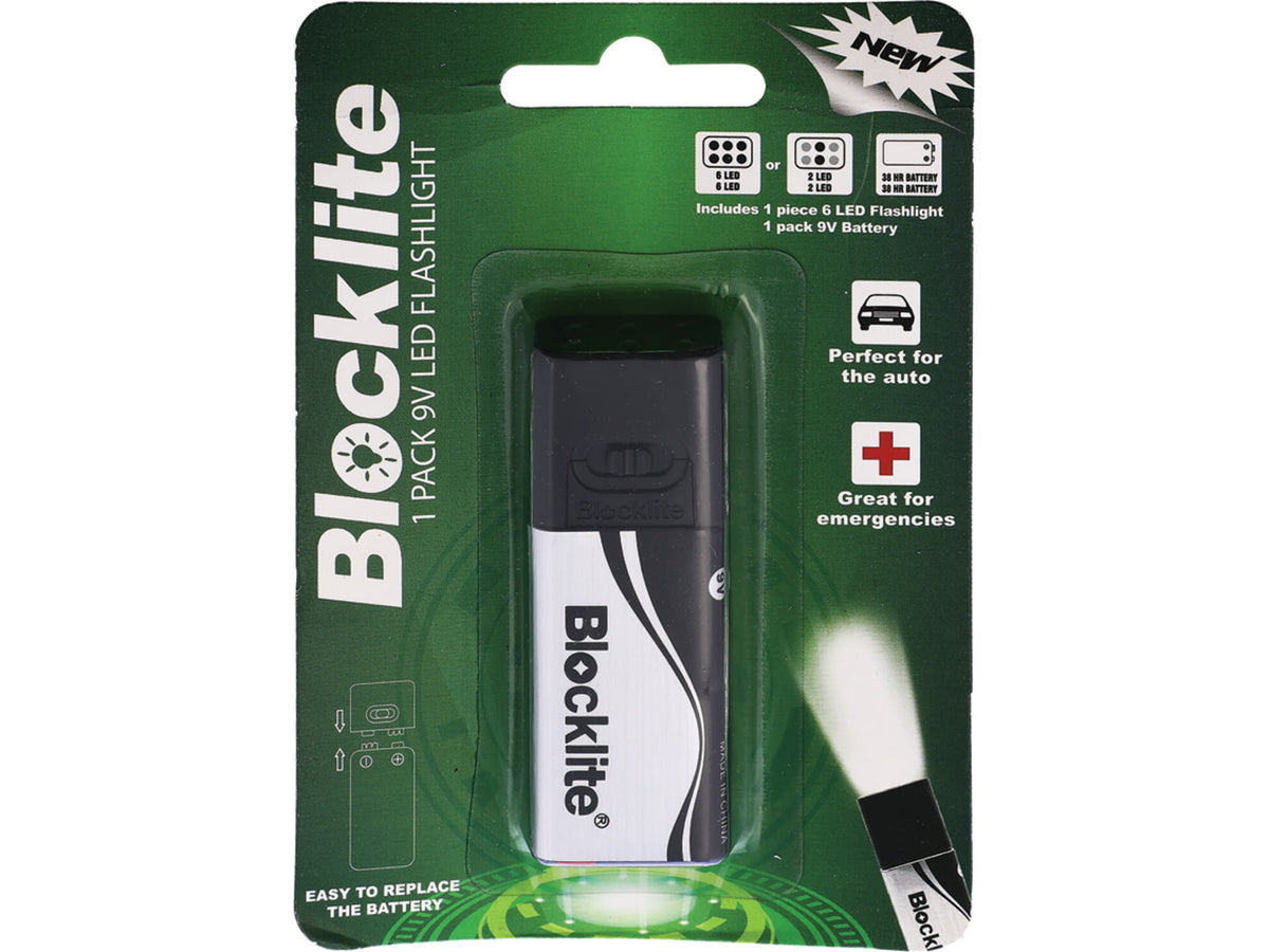 Blocklite Blocklite 9V Flashlight