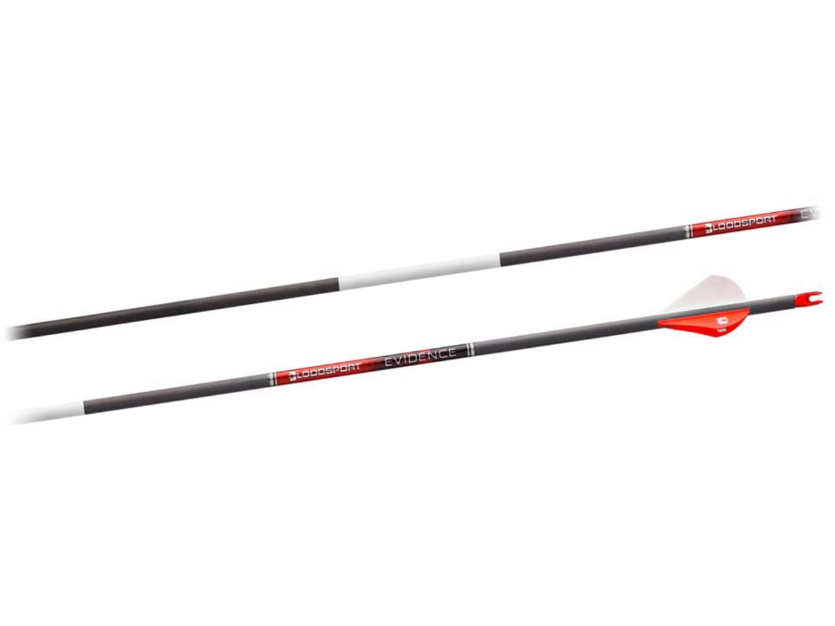 BloodSport Evidence Arrow with Blood Ring 350 Spine Black