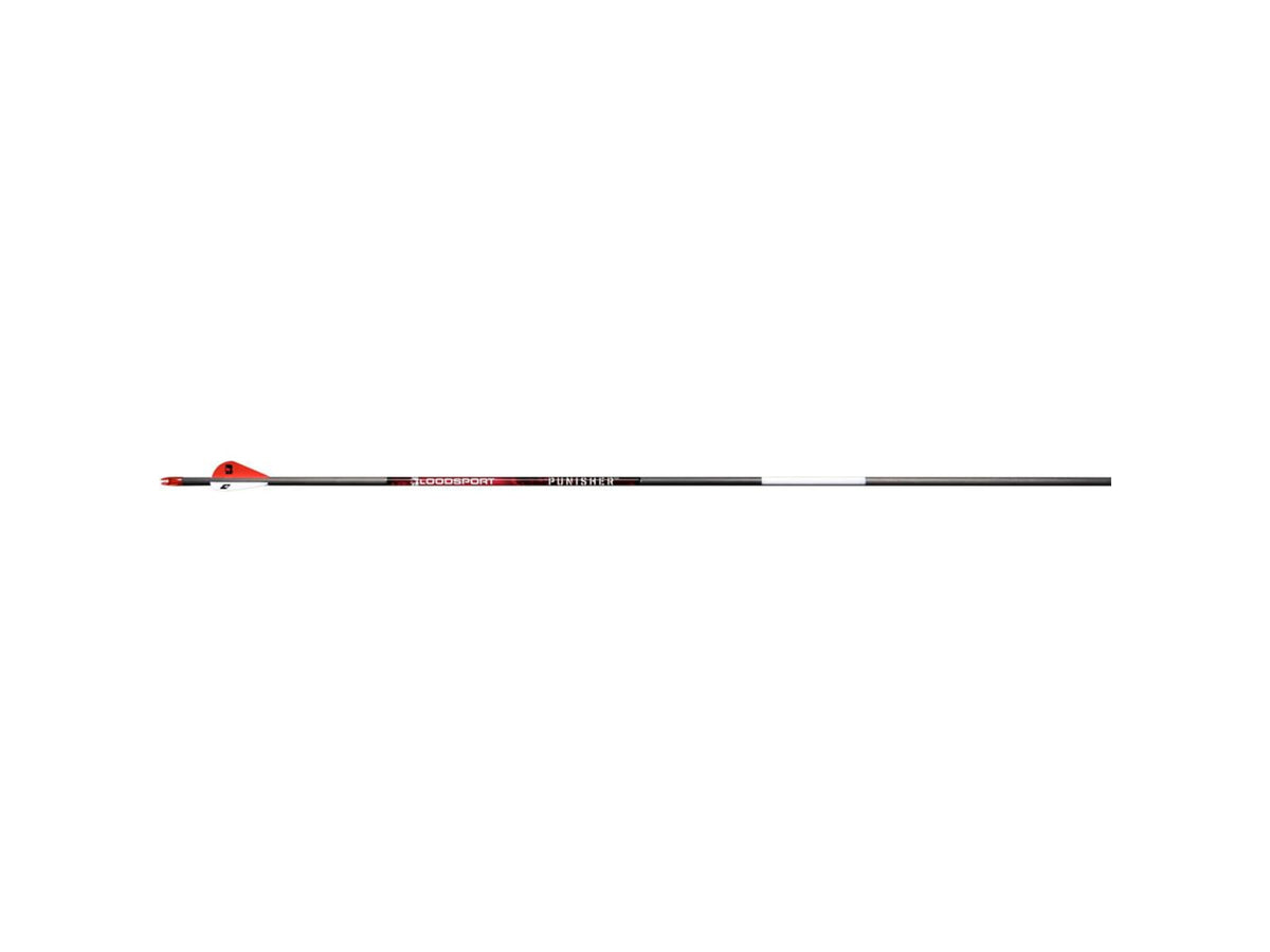 BloodSport Punisher Arrows 500 2 in. Vane 6 pk. B10050406