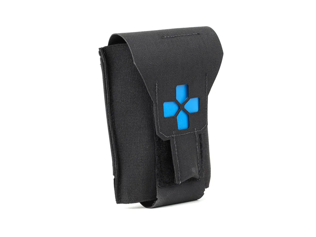 Blue Force Gear NANO ES Version 2 Micro Trauma Kit Now MOLLE Mount Empty Black Small