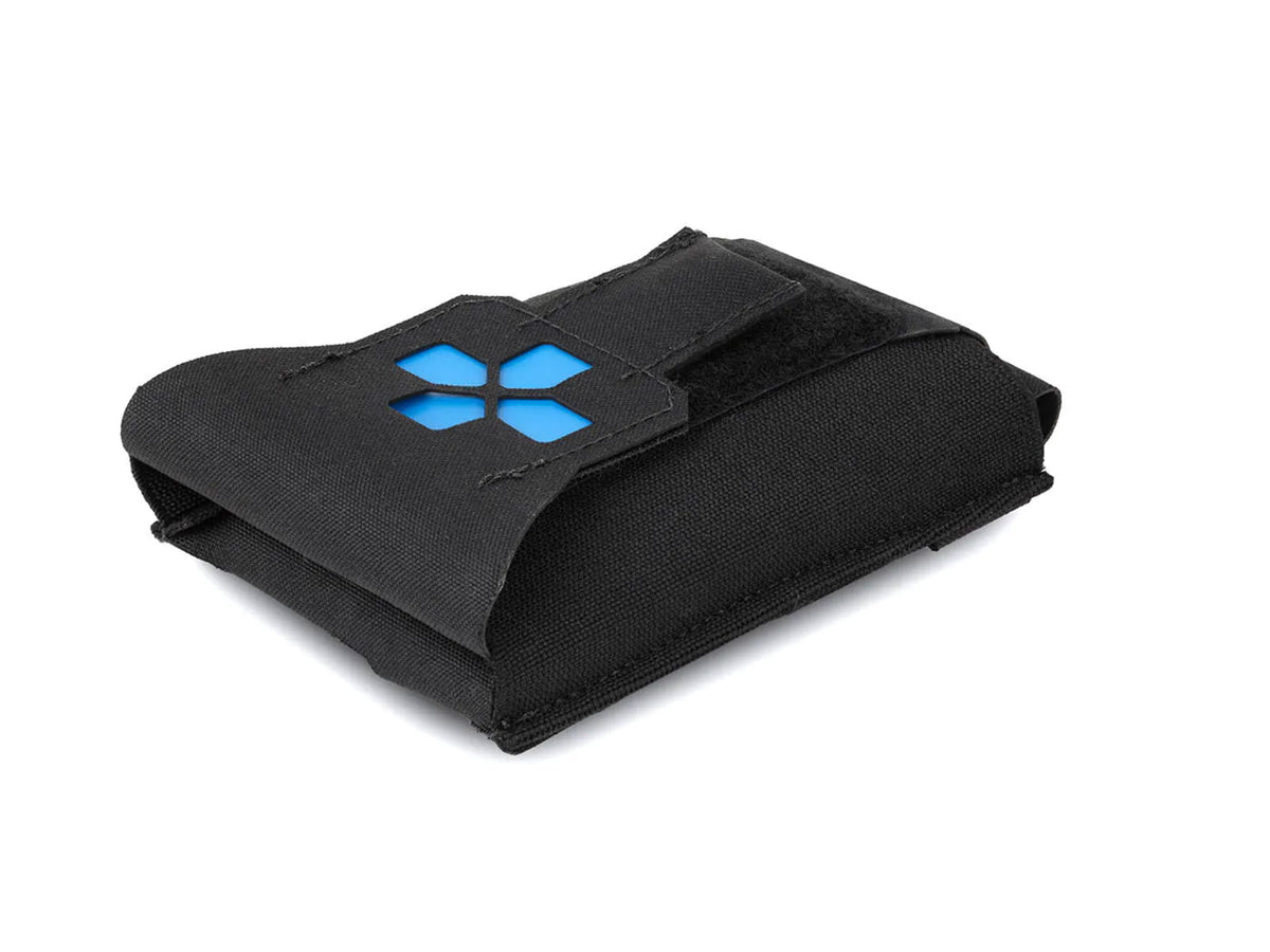Blue Force Gear NANO ES Version 2 Micro Trauma Kit Now MOLLE Mount Empty Black Small