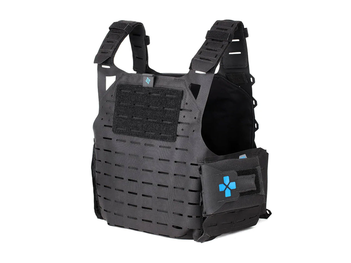 Blue Force Gear NANO ES Version 2 Micro Trauma Kit Now MOLLE Mount Empty Black Small